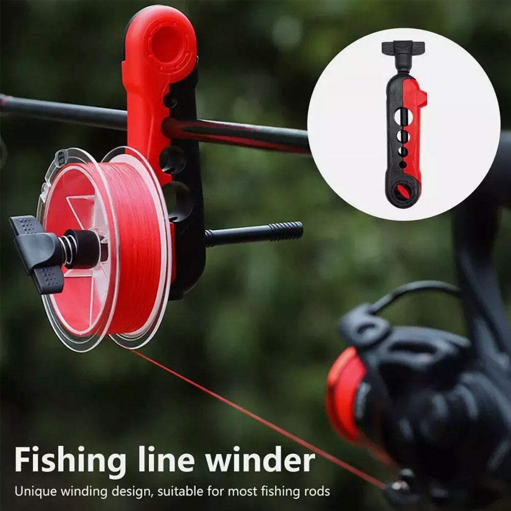 Fishing Line Dispenser - Enrollador de línea de pesca portátil,