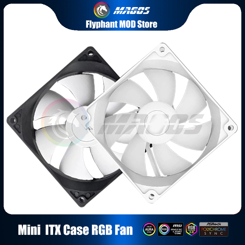 Fly Line - Mini ITX Case ARGB ventilador 8cm