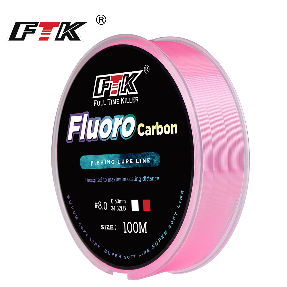 Fluorocarbon Line - FTK - Línea de Pesca de