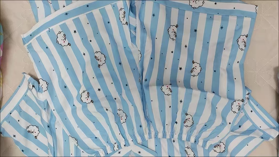 Tippet Line - Conjunto de Verano Unisex BT21, Camiseta