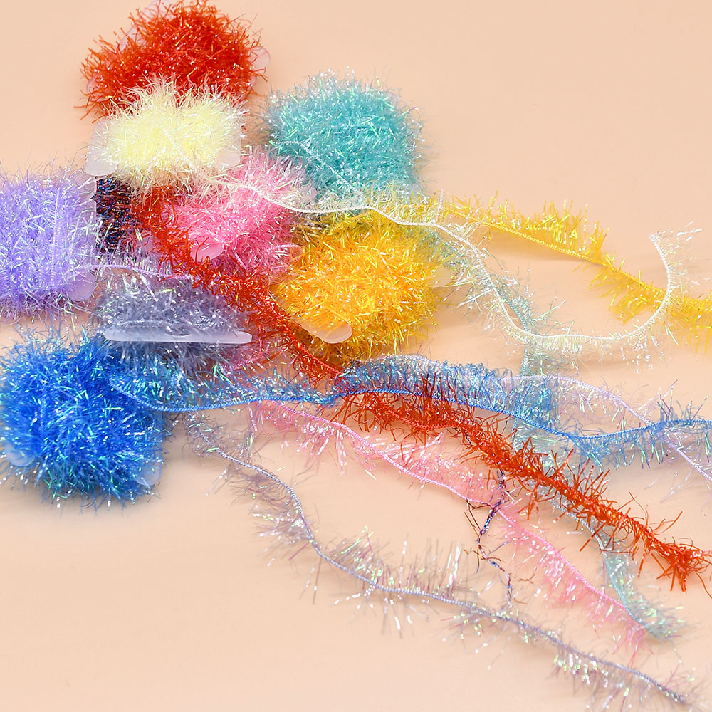 Ice Fishing Line - 2 metros/tarjeta para ninfa, Material para