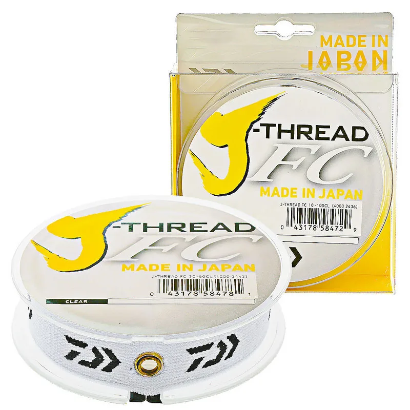Fluorocarbon Line - Línea líder de fluorocarbono DaiwaJ-Fluoro 50M