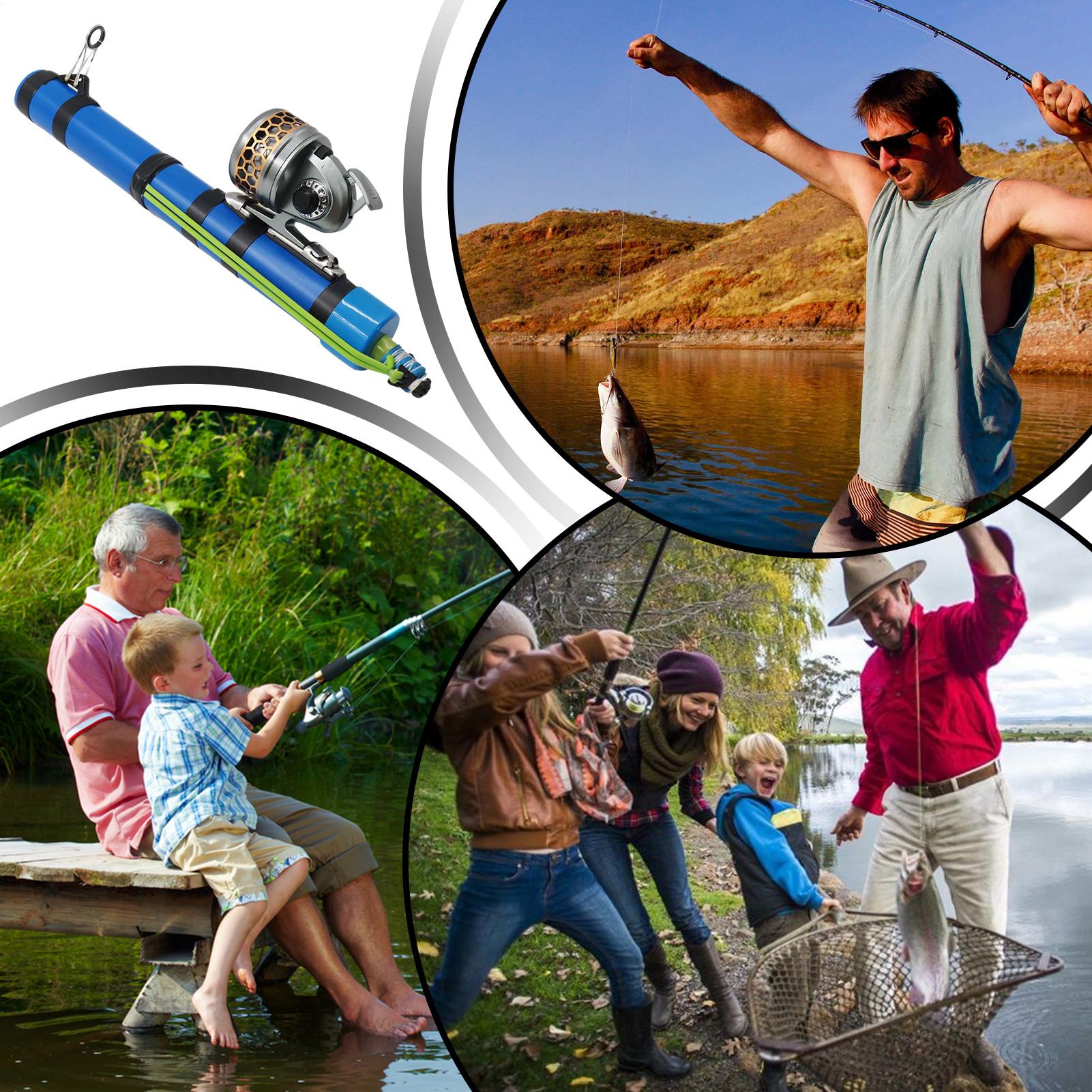 Caña de pescar con diseño de t - Fishing Line Spooler reseña y precio