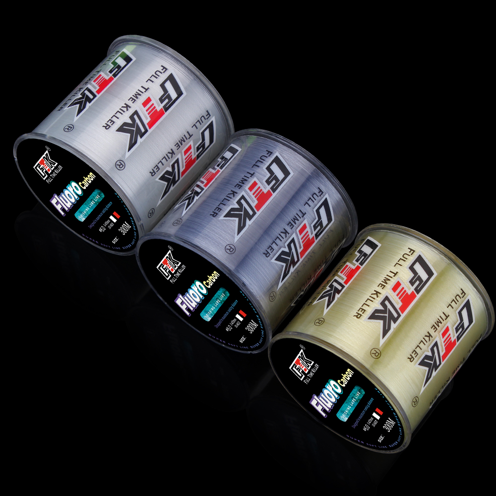 Línea de pesca FTK, línea líde - Fluorocarbon Line reseña y precio