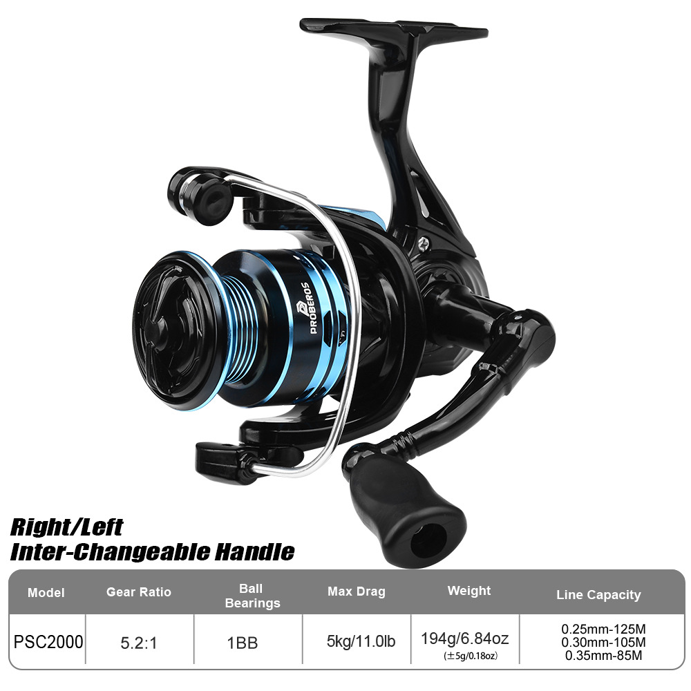 Carrete de Pesca Giratorio de  - Ice Fishing Line reseña y precio