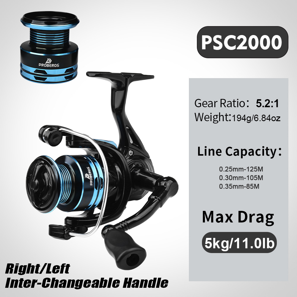 Carrete de Pesca Giratorio de  - Ice Fishing Line reseña y precio