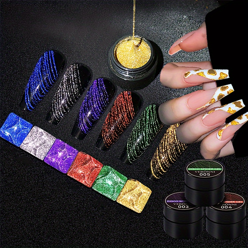 Gel de araña de 6 colores, nue - Copolymer Line reseña y precio