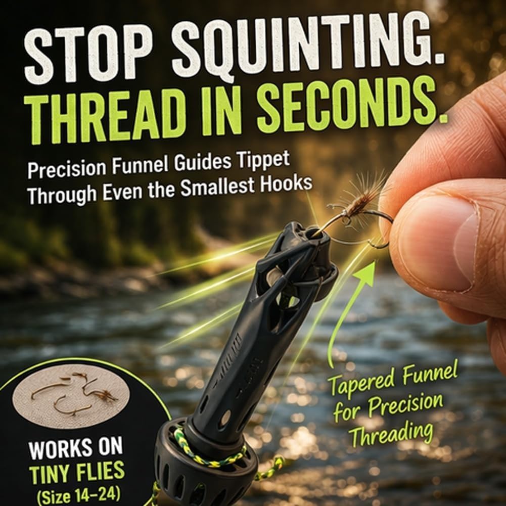 Enhebrador Magnético Portátil  - Fishing Line Winder reseña y precio