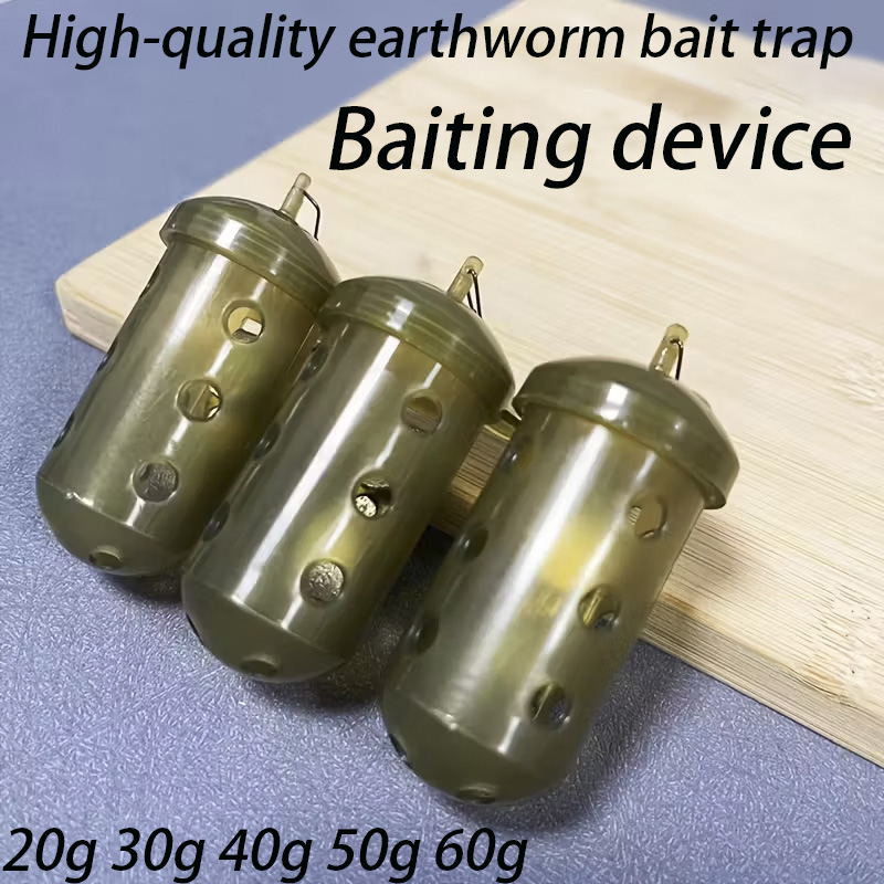 Jaula cilíndrica para cebo de  - Fishing Line Dispenser reseña y precio