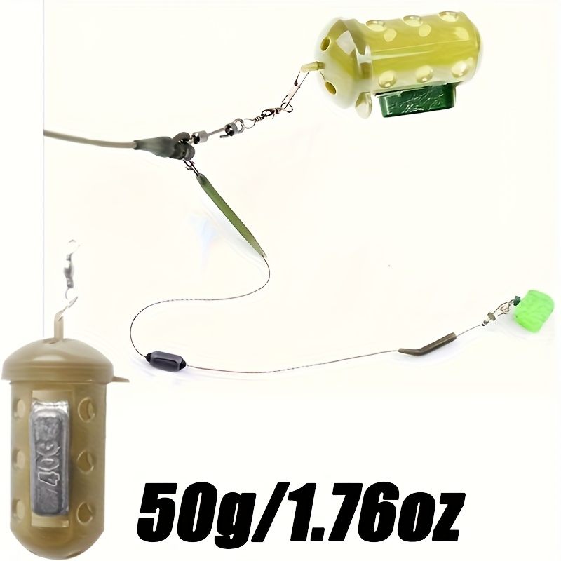 Jaula cilíndrica para cebo de  - Fishing Line Dispenser reseña y precio