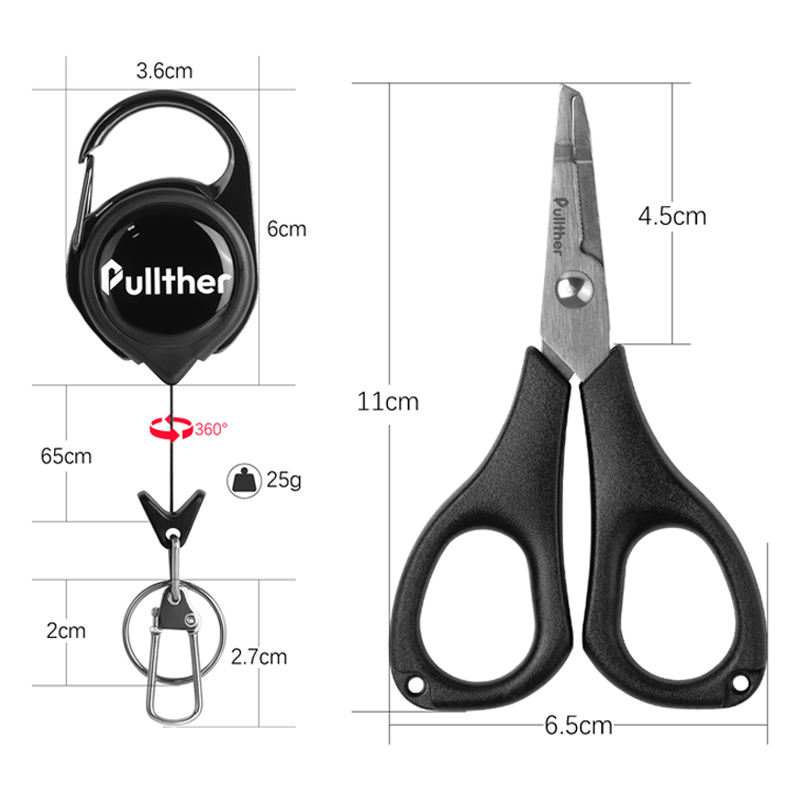 Tijera de línea trenzada para  - Fishing Line Box reseña y precio