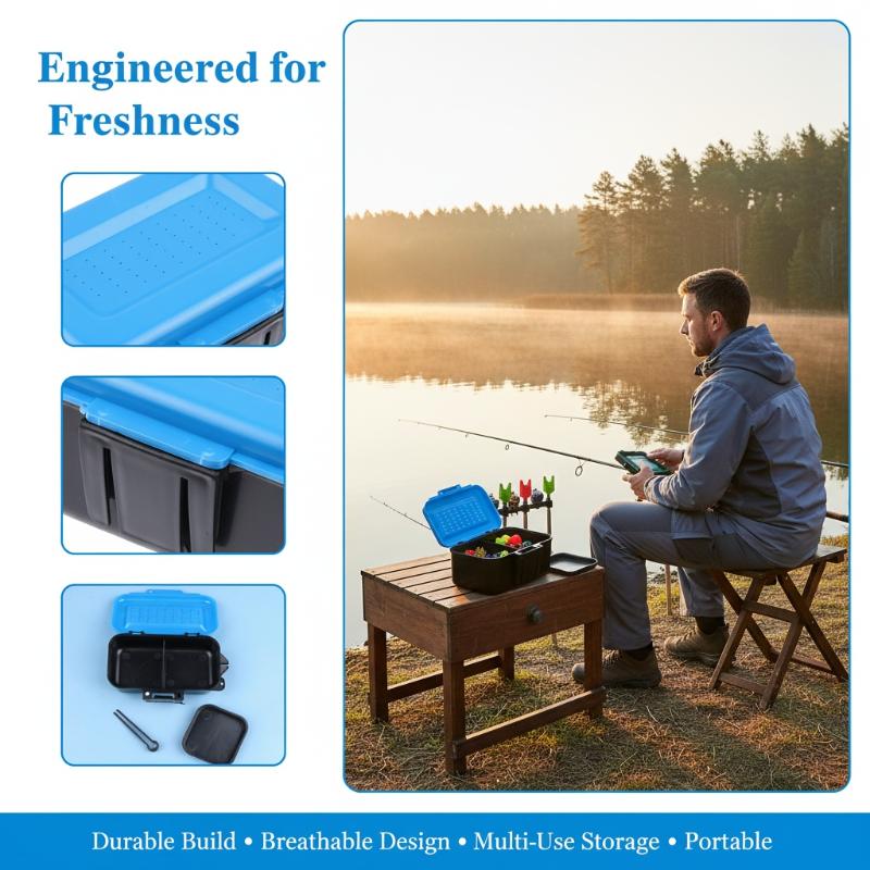 Caja portátil para señuelos de - Fishing Line Box reseña y precio