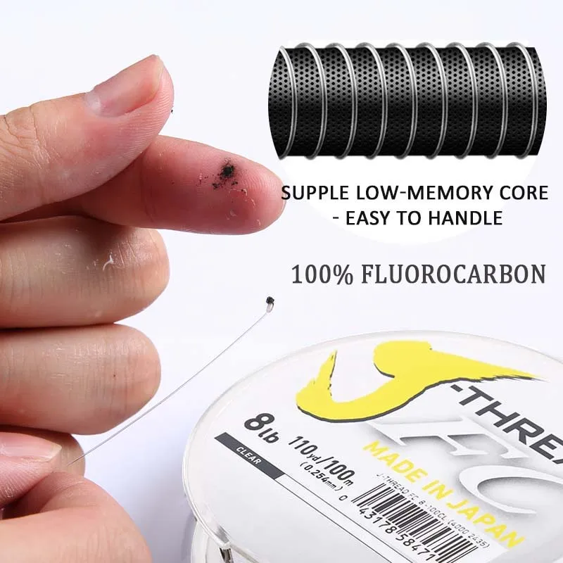 Línea líder de fluorocarbono D - Fluorocarbon Line reseña y precio