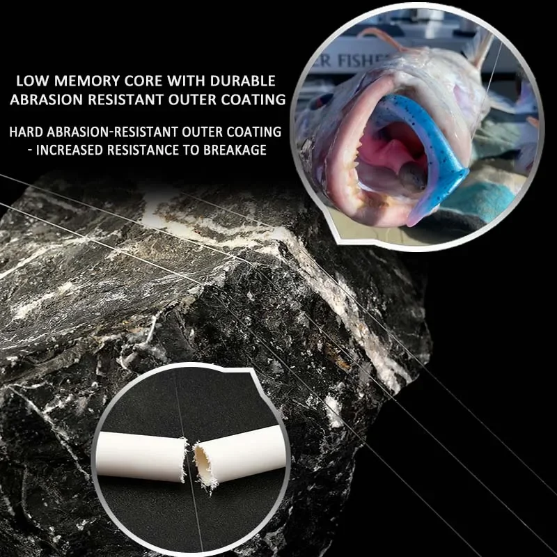 Línea líder de fluorocarbono D - Fluorocarbon Line reseña y precio