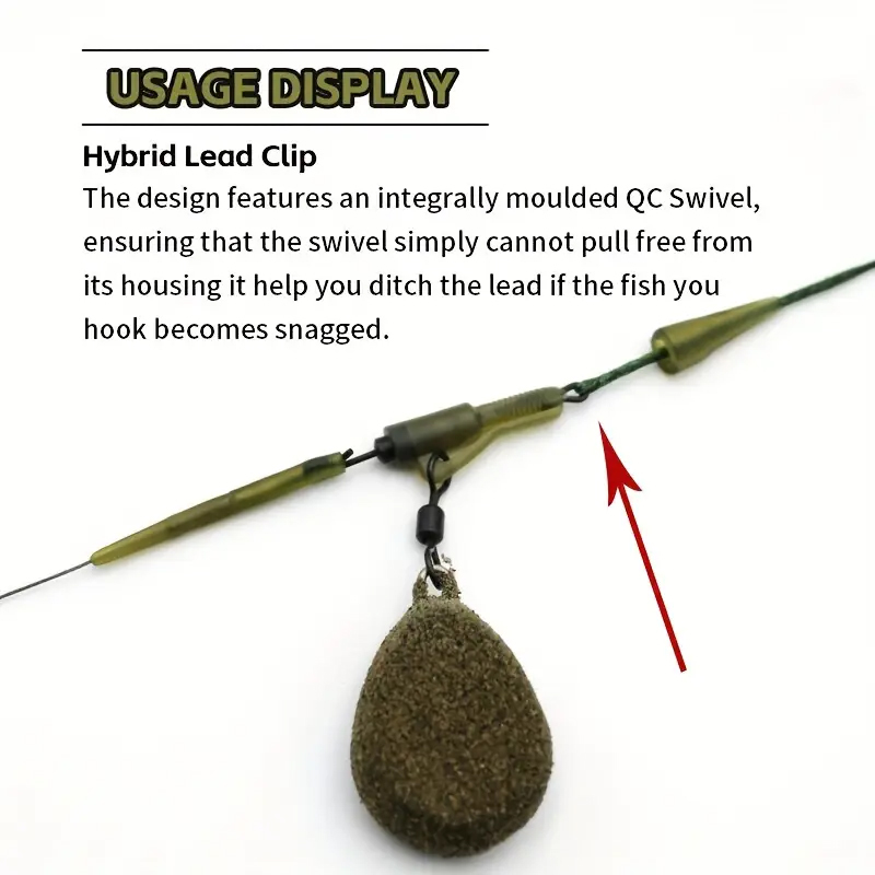 Línea de pesca de carpa, 3/6 u - Leader Line reseña y precio