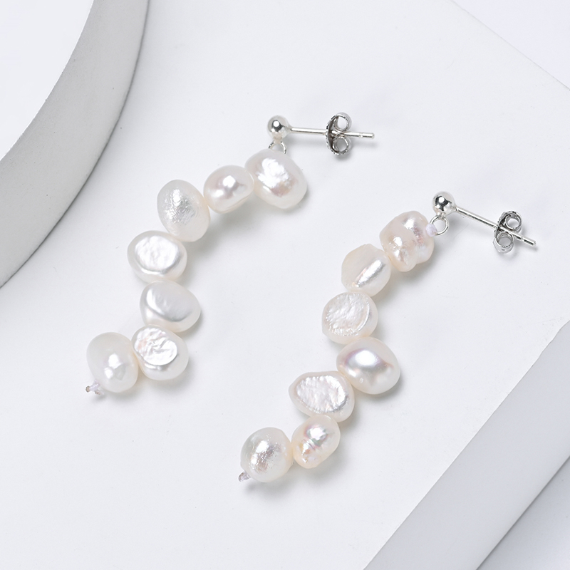 HENGSHENG 5-6mm perla blanca d - Freshwater Line reseña y precio