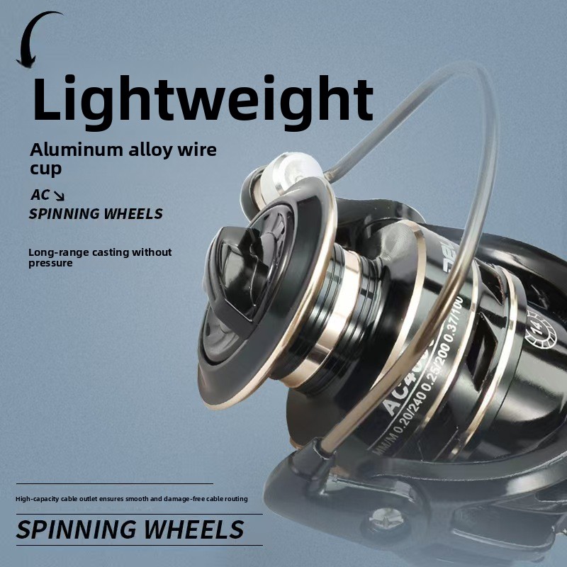 Carretes de Pesca Giratorios A - Ice Fishing Line reseña y precio