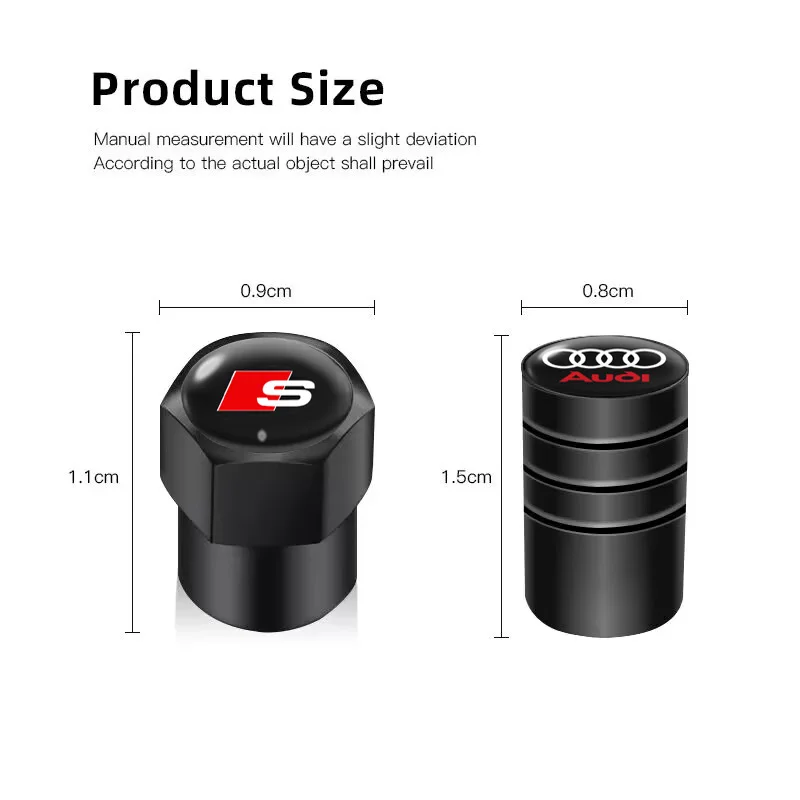 4 Uds estilo de coche 3D alumi - Tippet Line reseña y precio